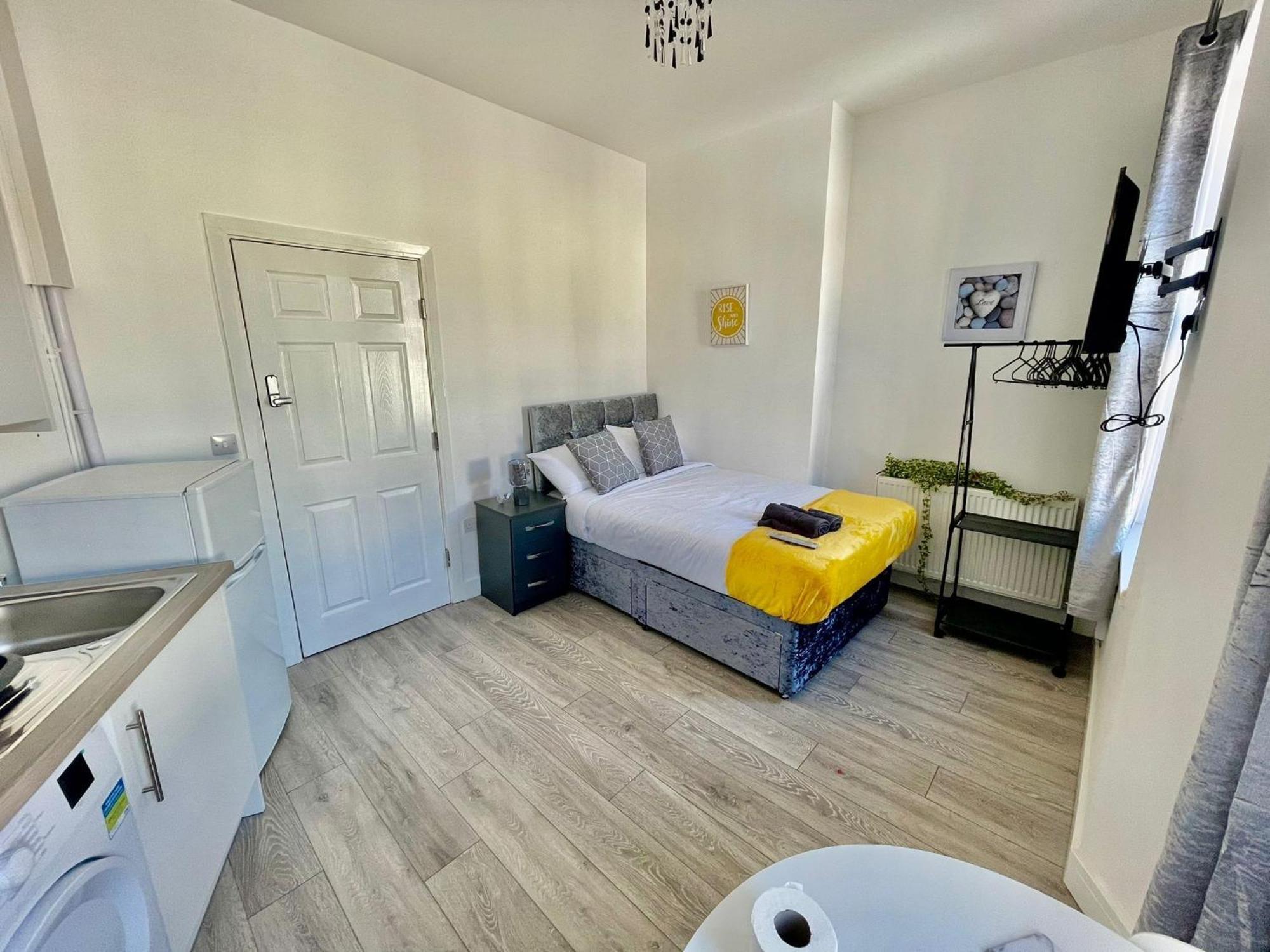 Cheerful 1 Bed Apartment Cardiff City Centre - Penarth Rd Rum bild