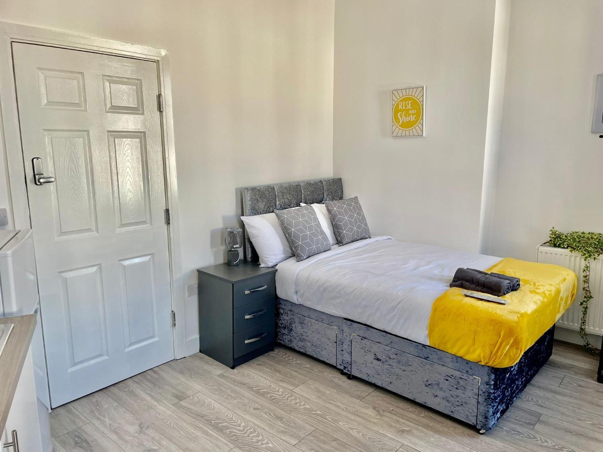Cheerful 1 Bed Apartment Cardiff City Centre - Penarth Rd Rum bild