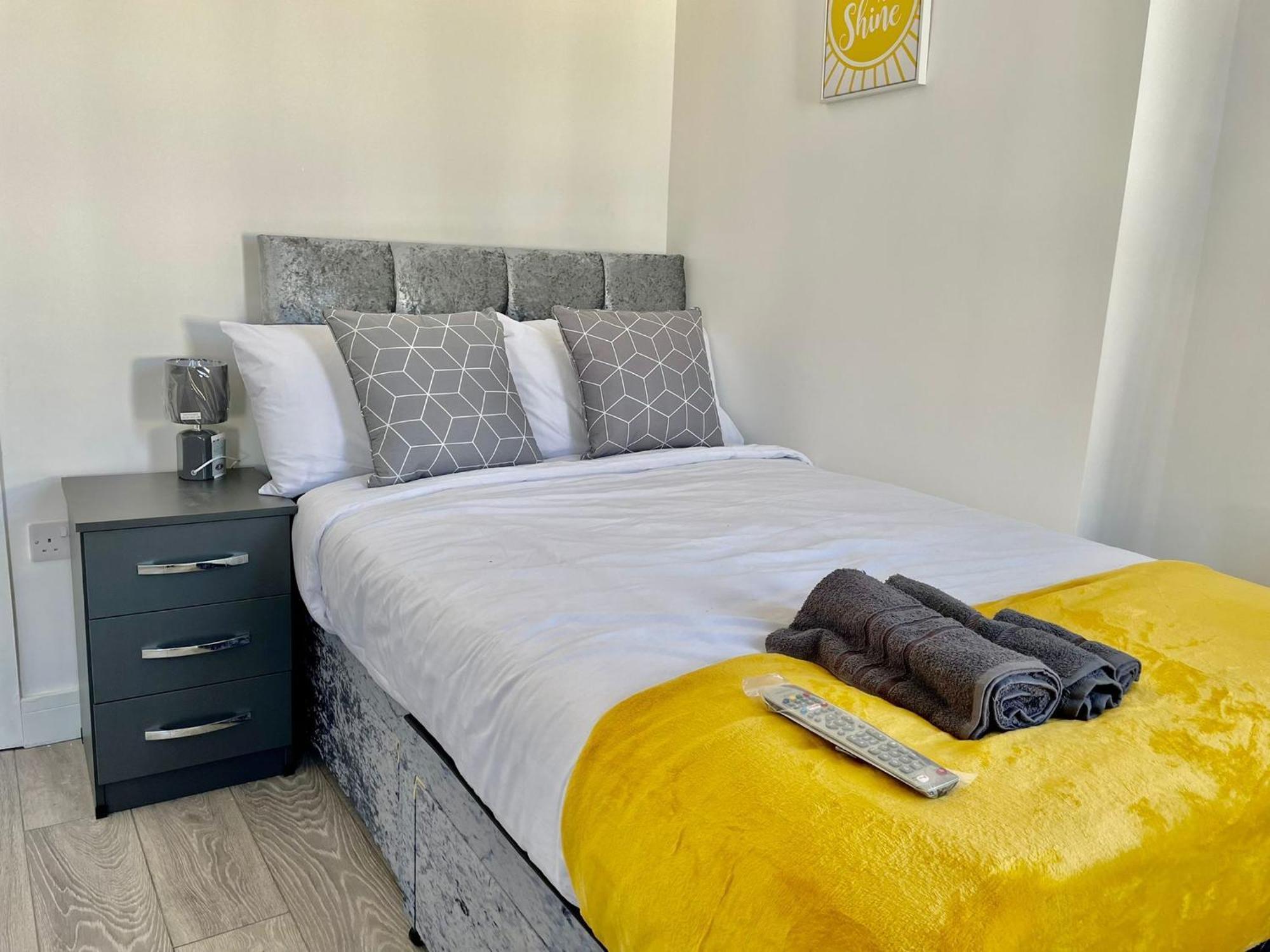 Cheerful 1 Bed Apartment Cardiff City Centre - Penarth Rd Rum bild
