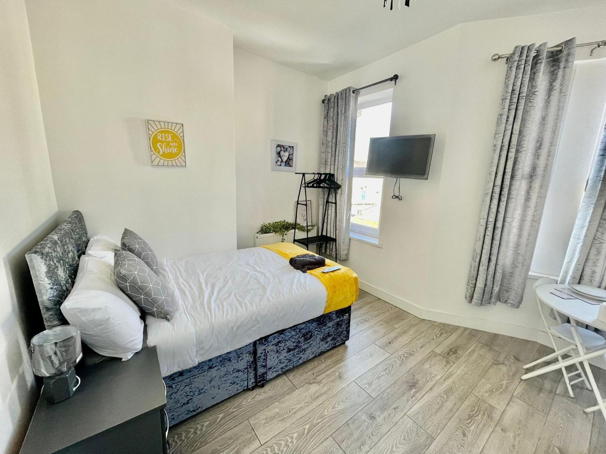 Cheerful 1 Bed Apartment Cardiff City Centre - Penarth Rd Rum bild